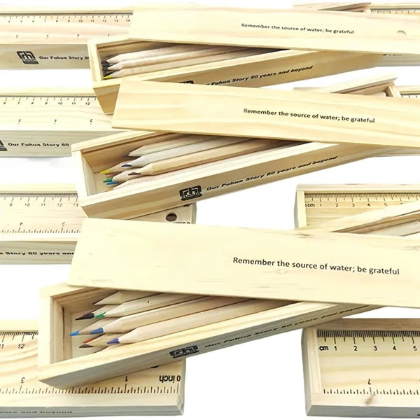 Pencil Set With Ruler
