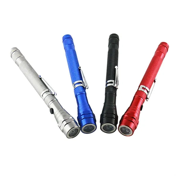 Magnet Telescopic Head Flashlight