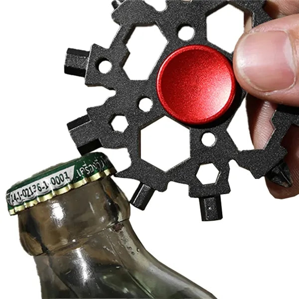 Snowflake Fidget Spinner Multi Tool
