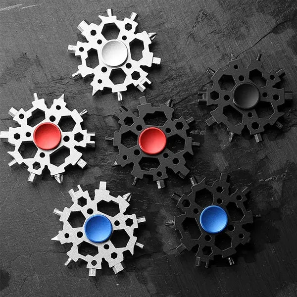 Snowflake Fidget Spinner Multi Tool