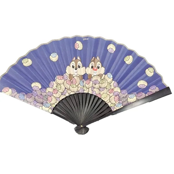 Silk Fan With Wooden Handle