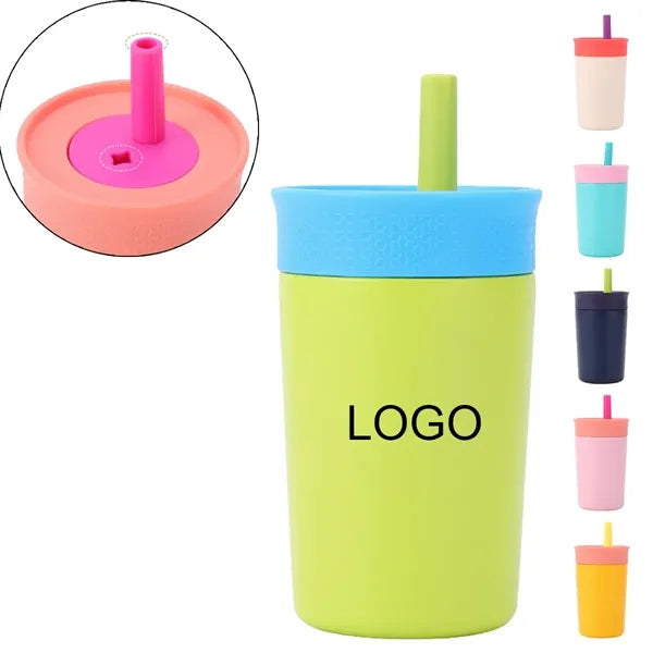 Insulation Tumbler With Flexible Straw