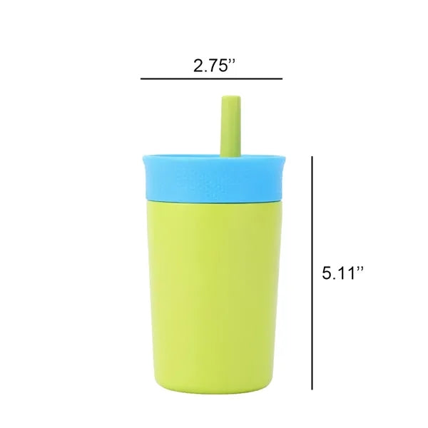Insulation Tumbler With Flexible Straw