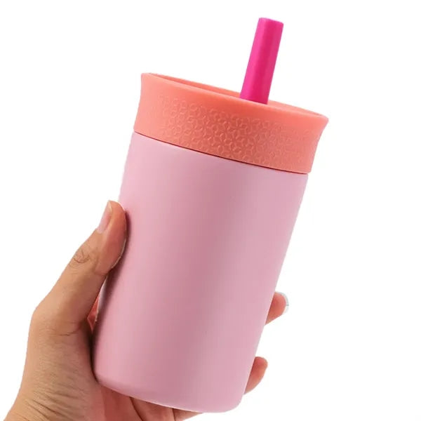 Insulation Tumbler With Flexible Straw
