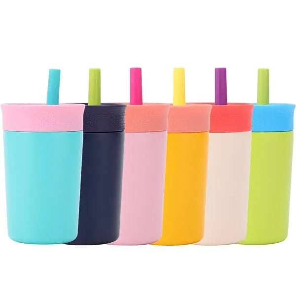 Insulation Tumbler With Flexible Straw