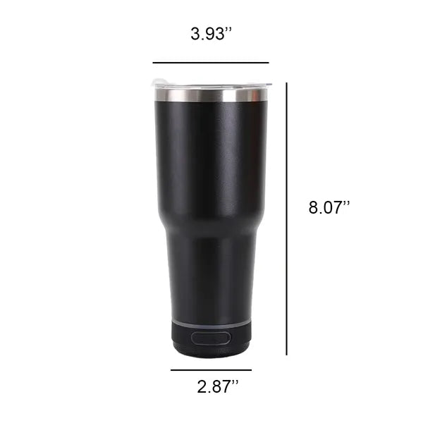 30Oz Insulated Mug With Bluetooth Speaker