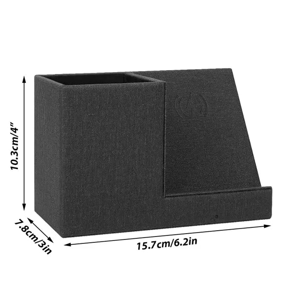 2 in 1 Wireless Charging Desk Organizer