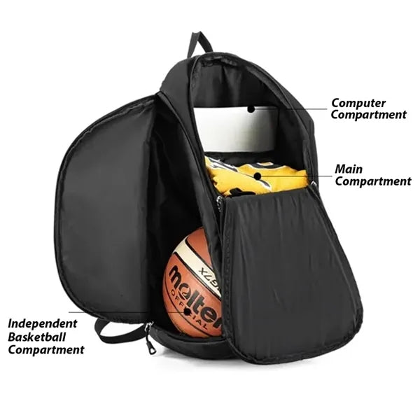 Customize Print Logo Basketball Backpack Large Capacity