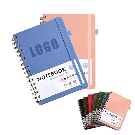 Office Coil Horizontal Line Thick Notepad