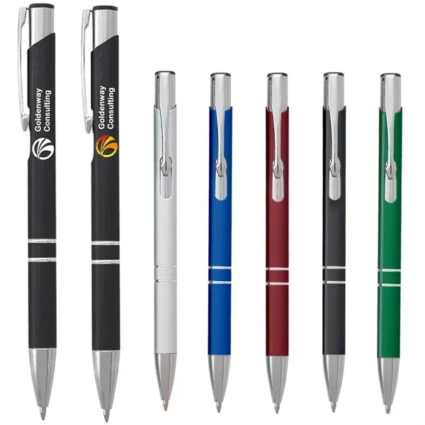 Plunger-action Venetian Metal Pen