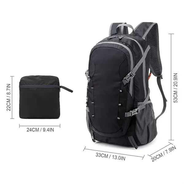 40L Ultra Lightweight Backpack Foldable Hiking Daypack