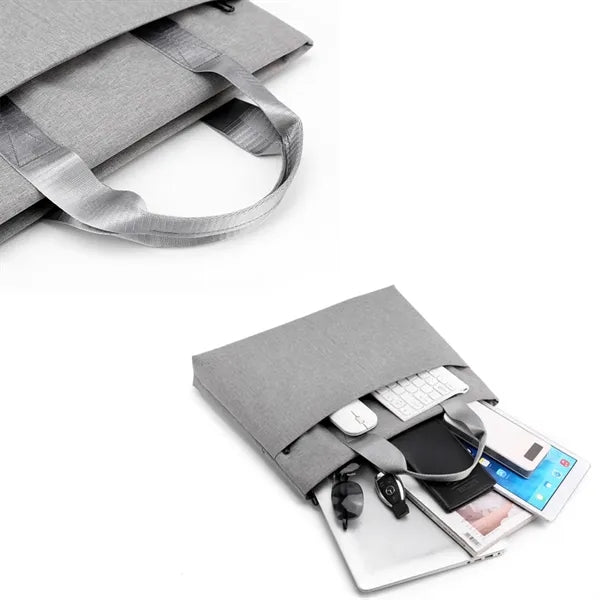 Durable Business Document Tote with Multiple Pockets