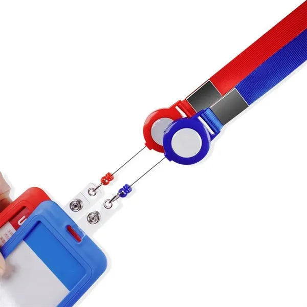 Polyester Lanyard with Safety Breakaway Clasp