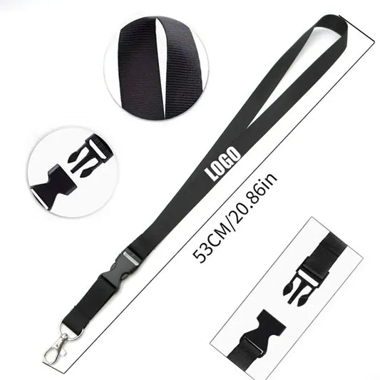 Polyester Lanyard with Safety Breakaway Clasp