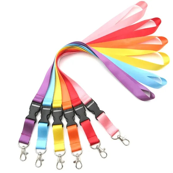 Polyester Lanyard with Safety Breakaway Clasp