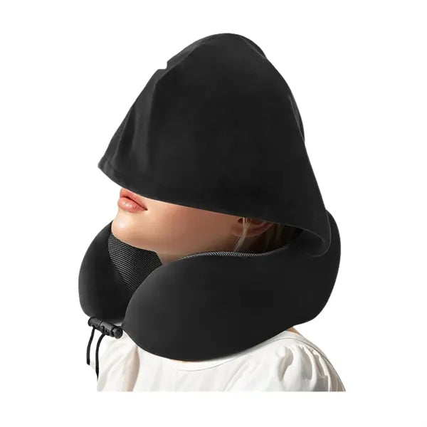 Qualid Travel Pillow with Hoodie