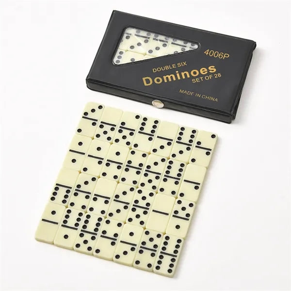 Double Six Standard Dominos Set 28 Tiles