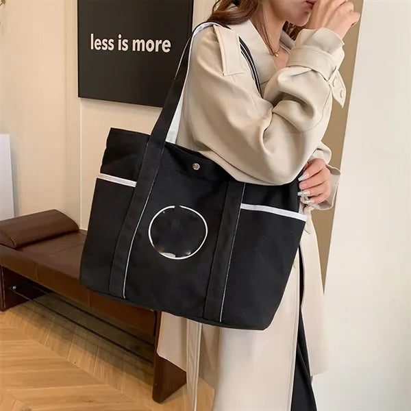 Single Shoulder Crossbody Canvas Bag