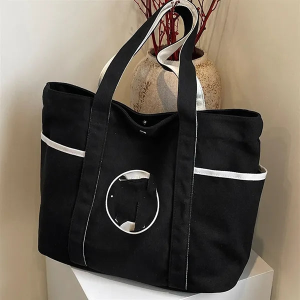 Single Shoulder Crossbody Canvas Bag