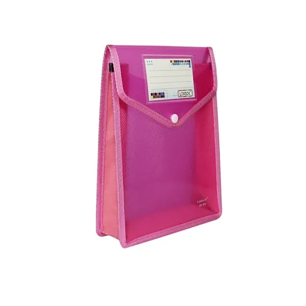 Expandable Clear Plastic Document Folder