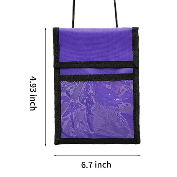 Nylon Neck Wallet