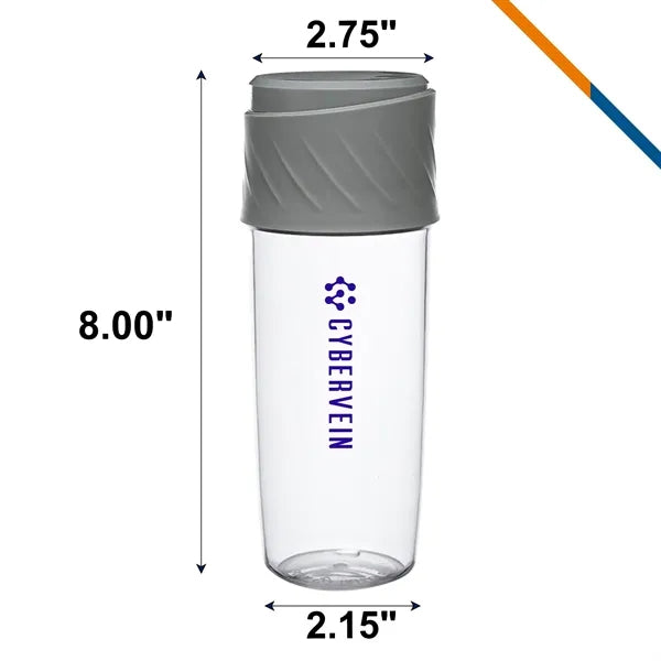 Lamon Sip-N-Snack Water Bottle - 16 OZ.