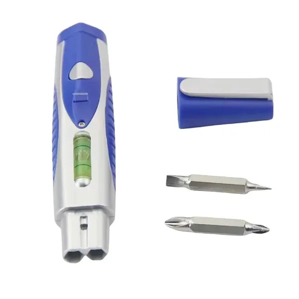 Portable LED Multi-Tool with Screwdriver for Hardware