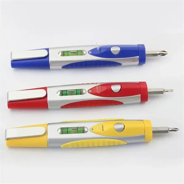 Portable LED Multi-Tool with Screwdriver for Hardware