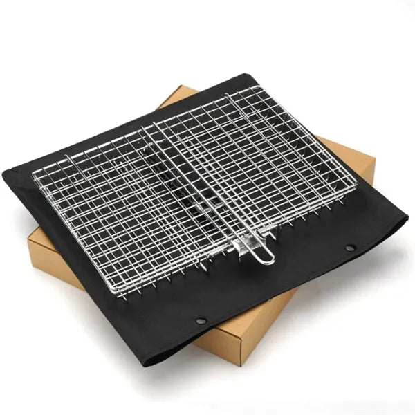 Portable Stainless Steel Barbecue Basket