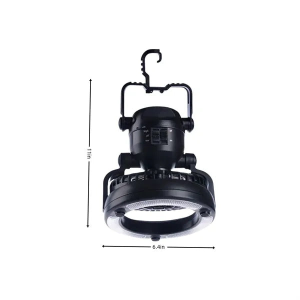 Portable Led Camping Lantern With Ceiling Fan