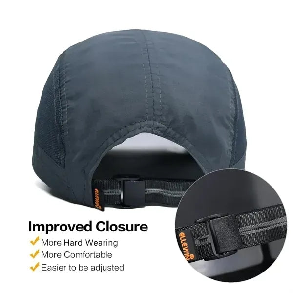 Men's Summer Outdoor Sports Foldable Quick Drying Visor Cap