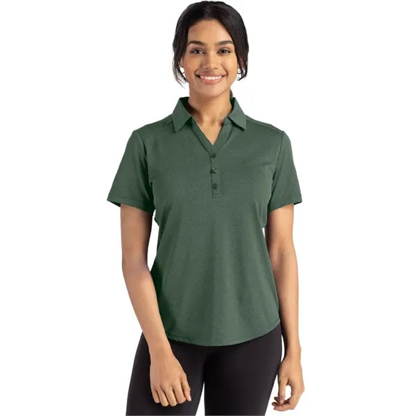 Cutter & Buck Forge Recycled Four-Way Stretch Womens Polo