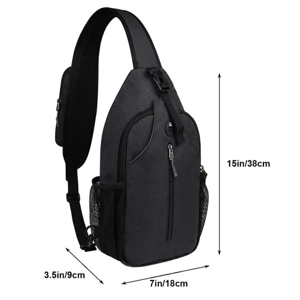 Crossbody Sling Backpack Travel Hiking