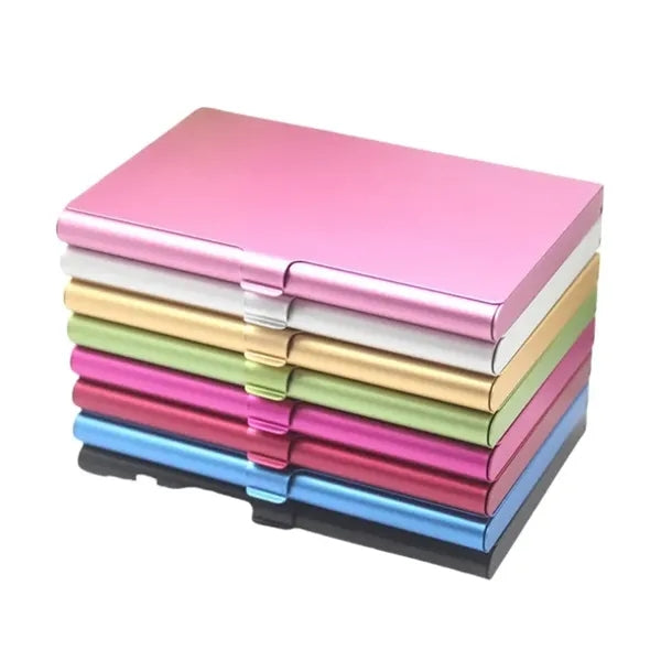 Aluminum Alloy Business Card Organizer