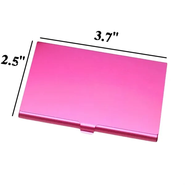 Aluminum Alloy Business Card Organizer