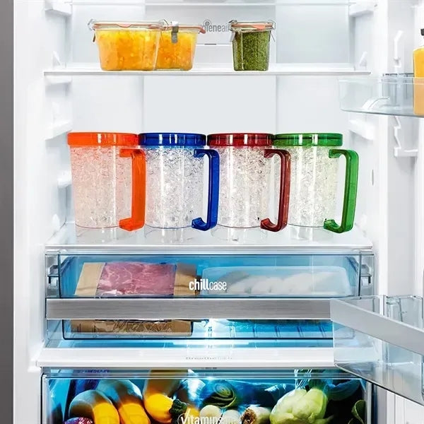 Double Layered Plastic Gel Refrigerated Beer Cooling Cup