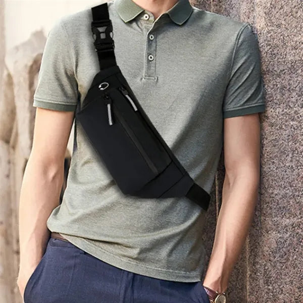 Waterproof Outdoor Running Belt Waist Bag W/ Headphone Jack