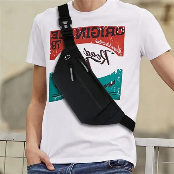 Waterproof Outdoor Running Belt Waist Bag W/ Headphone Jack