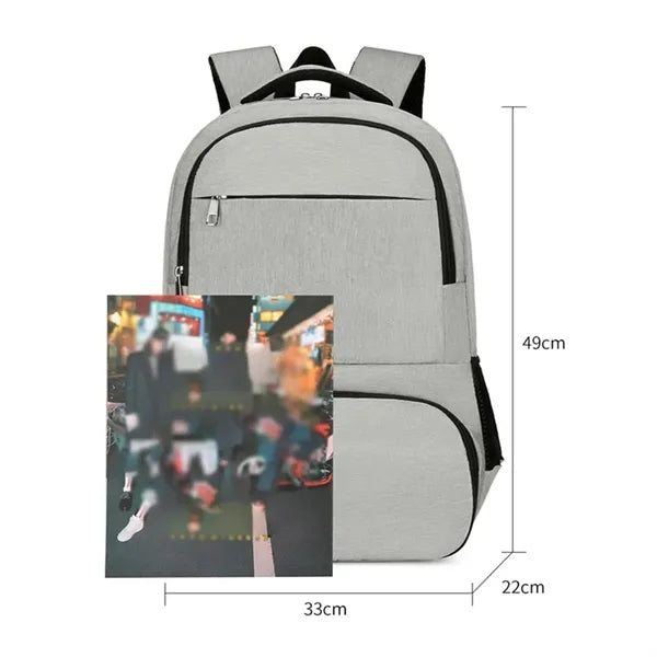 Insulated Laptop Backpack W/ Cooler USB Port Headphone Jack