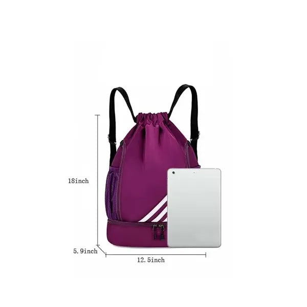 Oxford Casual Large Capacity Waterproof Drawstring Bag