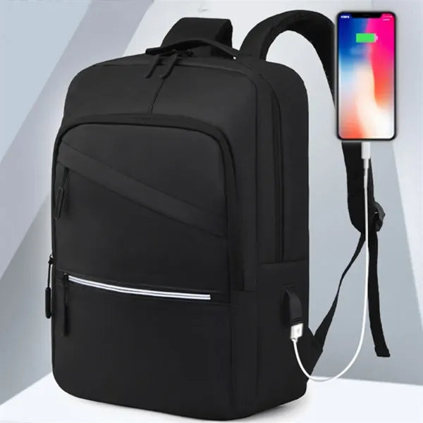 15.6 In Business College Travel Laptop Backpack W/ USB Port