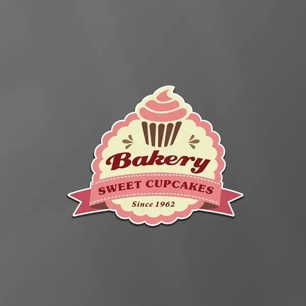 Square Vinyl Die Cut Sticker