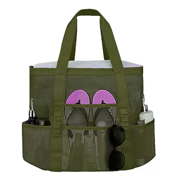 Large Mesh Beach Tote Bag