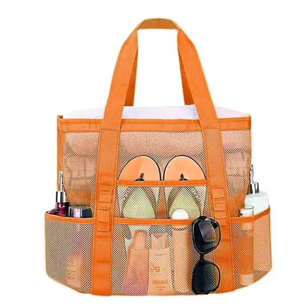 Large Mesh Beach Tote Bag