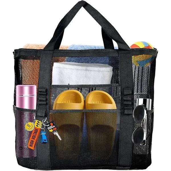 Large Mesh Beach Tote Bag
