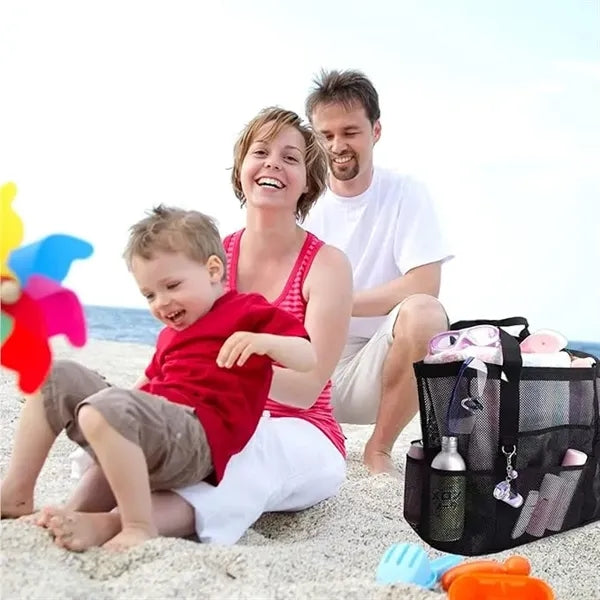 Large Mesh Beach Tote Bag