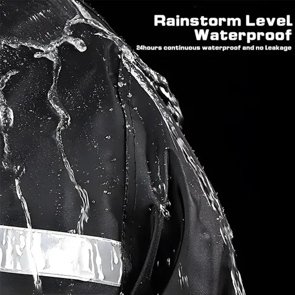 Waterproof Raincoat With Reflective Strip