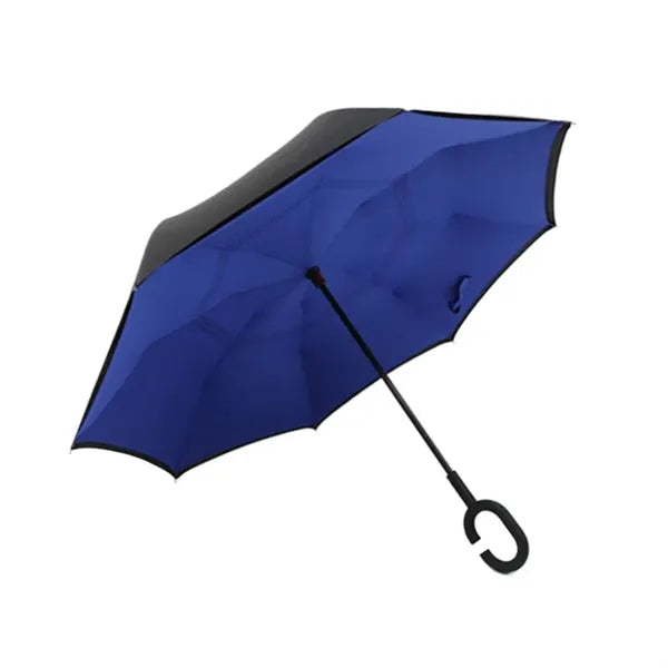 Long Handle Double-Layer Automatic Reverse Umbrella