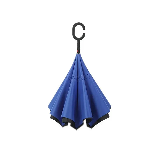 Long Handle Double-Layer Automatic Reverse Umbrella