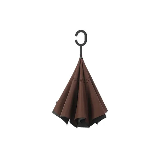 Long Handle Double-Layer Automatic Reverse Umbrella